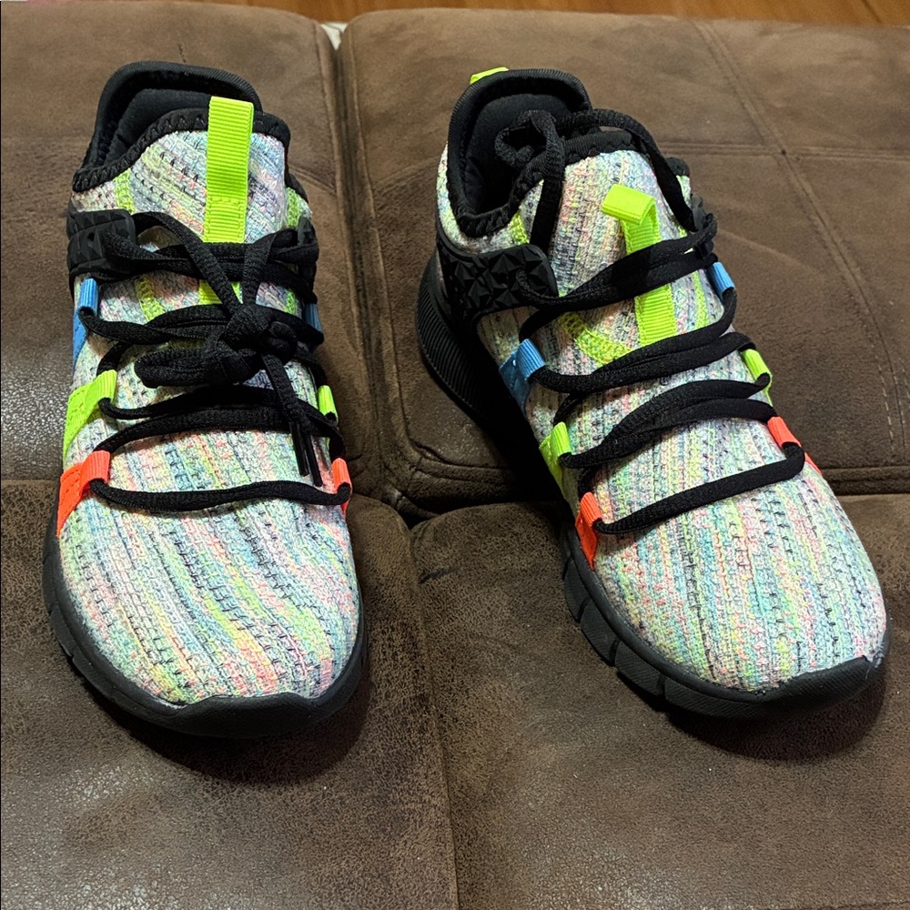 Multicolor Knit Sneakers